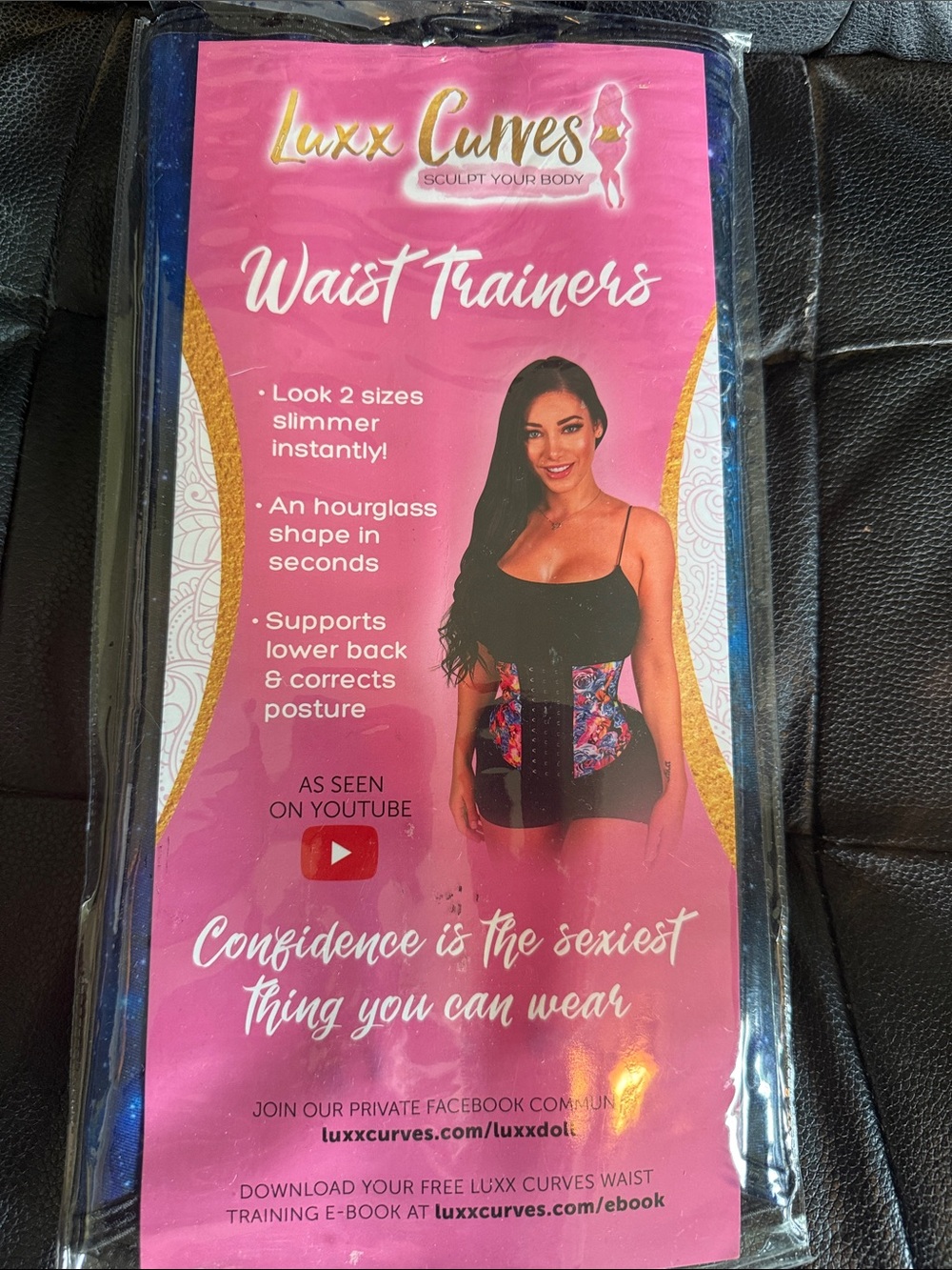 Luxx Curves Blue Waist Trainer - Sculpting Support